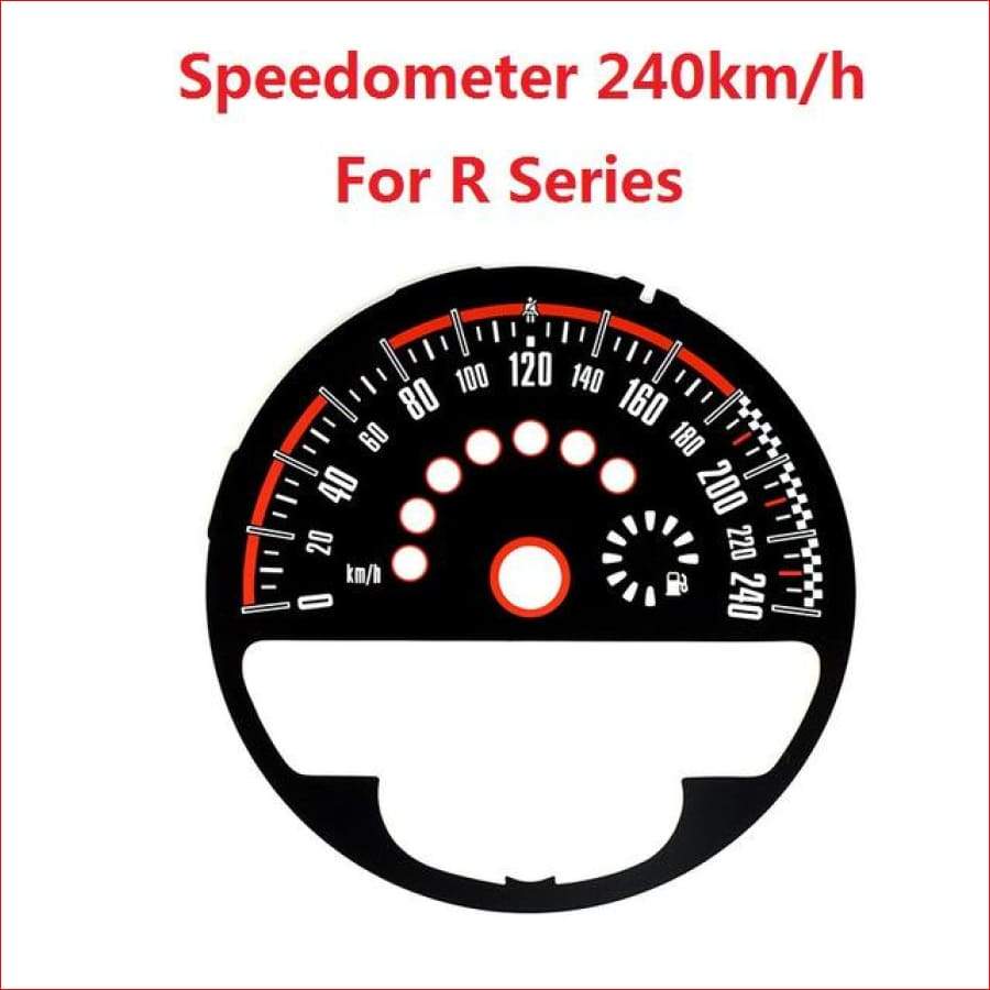 Mini Styling Speedometer Tachometer Dial Sticker For Cooper Type 6 Car