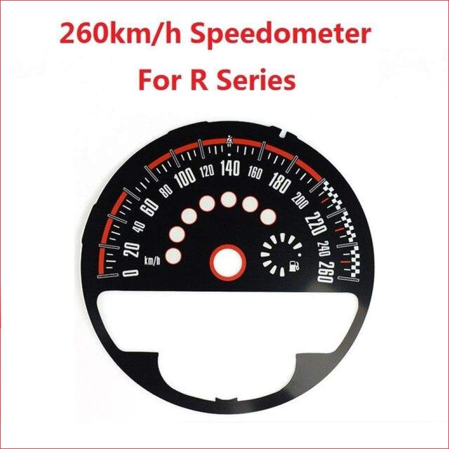 Mini Styling Speedometer Tachometer Dial Sticker For Cooper Type 7 Car
