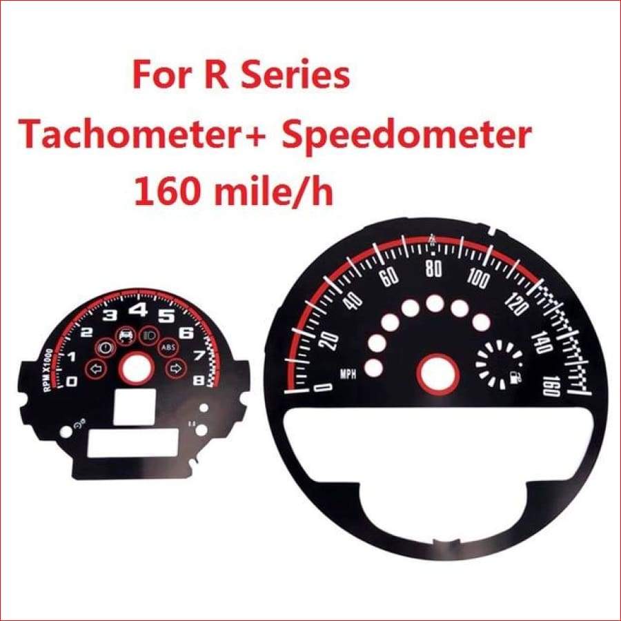 Mini Styling Speedometer Tachometer Dial Sticker For Cooper Type 9 Car