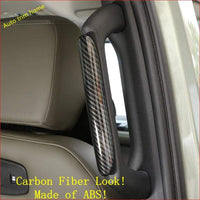 Thumbnail for Pillar B Handle Grab Frame Cover Trim Abs Matte / Carbon Fiber For Land Rover Defender 110 2020 2021