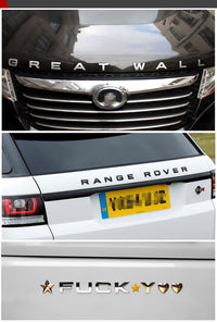 Thumbnail for Any letter for Range Rover or Land Rover