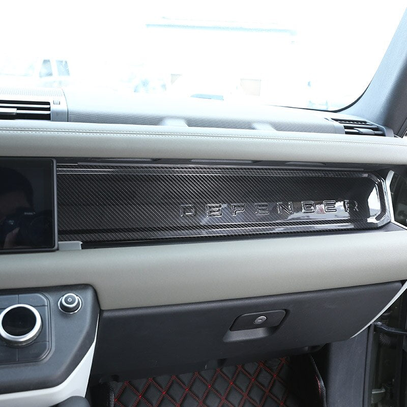 Real Carbon Fibre Dashboard panel for Defender L663 2020