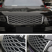 Thumbnail for Black and Silver Range Rover Grille For Range Rover Vogue L405 2018-2022