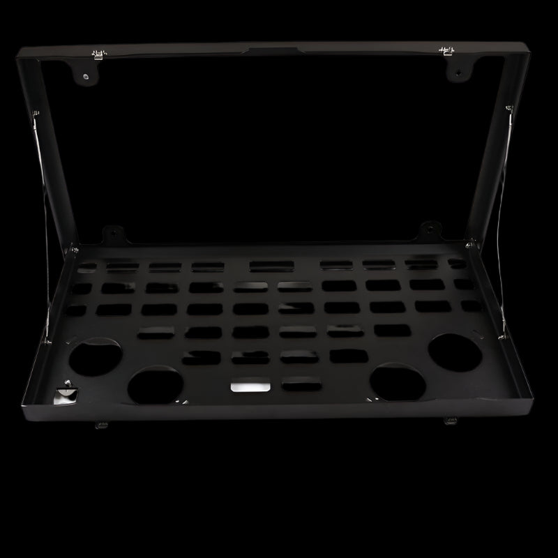 Aluminum Black Folding Tailgate Shelf Table for Land Rover Defender L6 ...