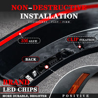 Thumbnail for Defender L663 110 2020 Extended wheel fender arches Matt Black - NSA Spec