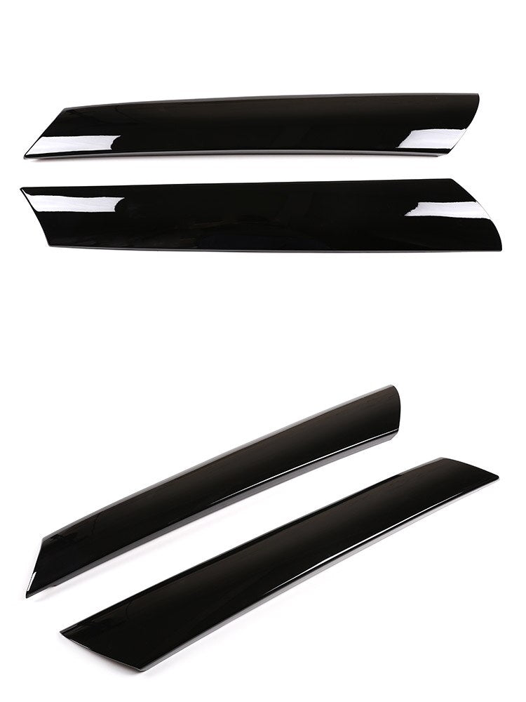 Gloss Black Pillar Front Windshield Trim For Land Rover Defender L663 110 and 90