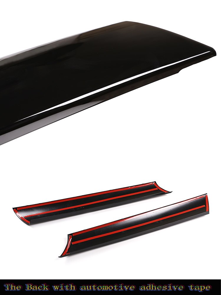 Gloss Black Pillar Front Windshield Trim For Land Rover Defender L663 110 and 90