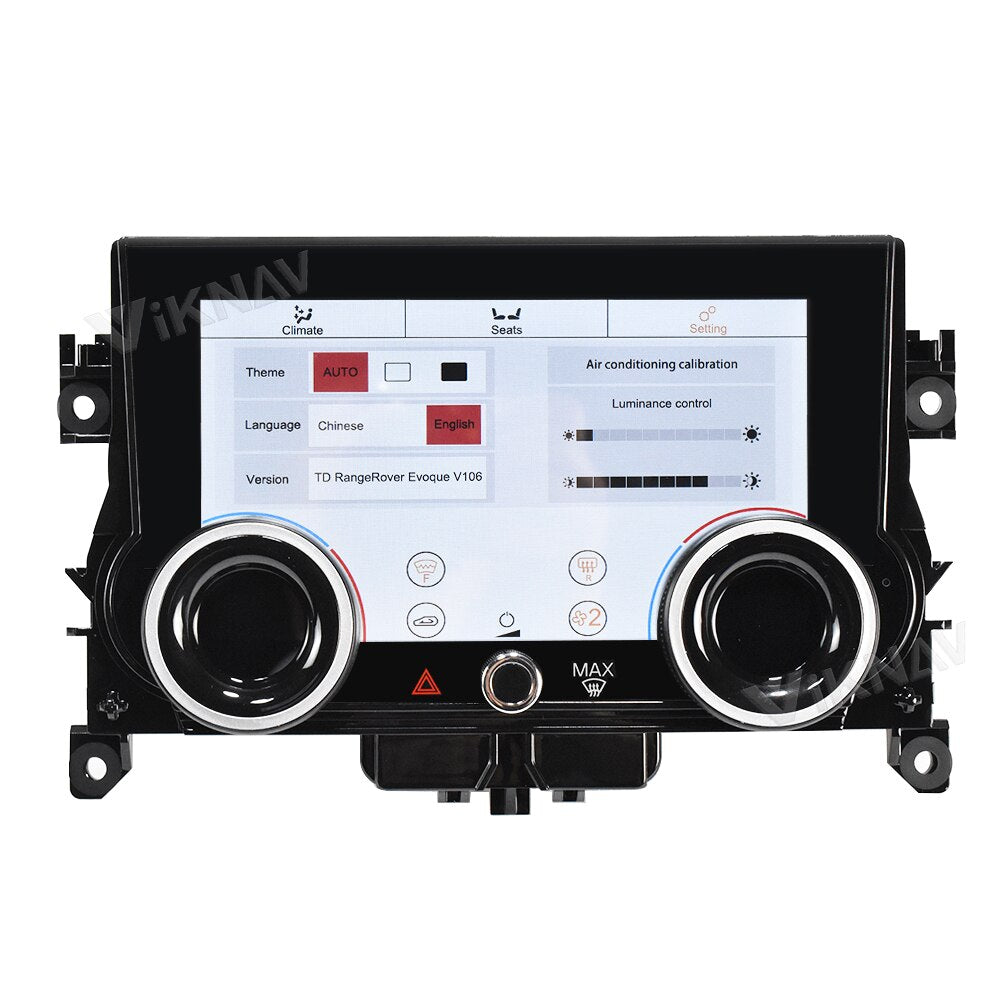 Climate Control Upgrade Screen for Range Rover Evoque L538 2012-2017