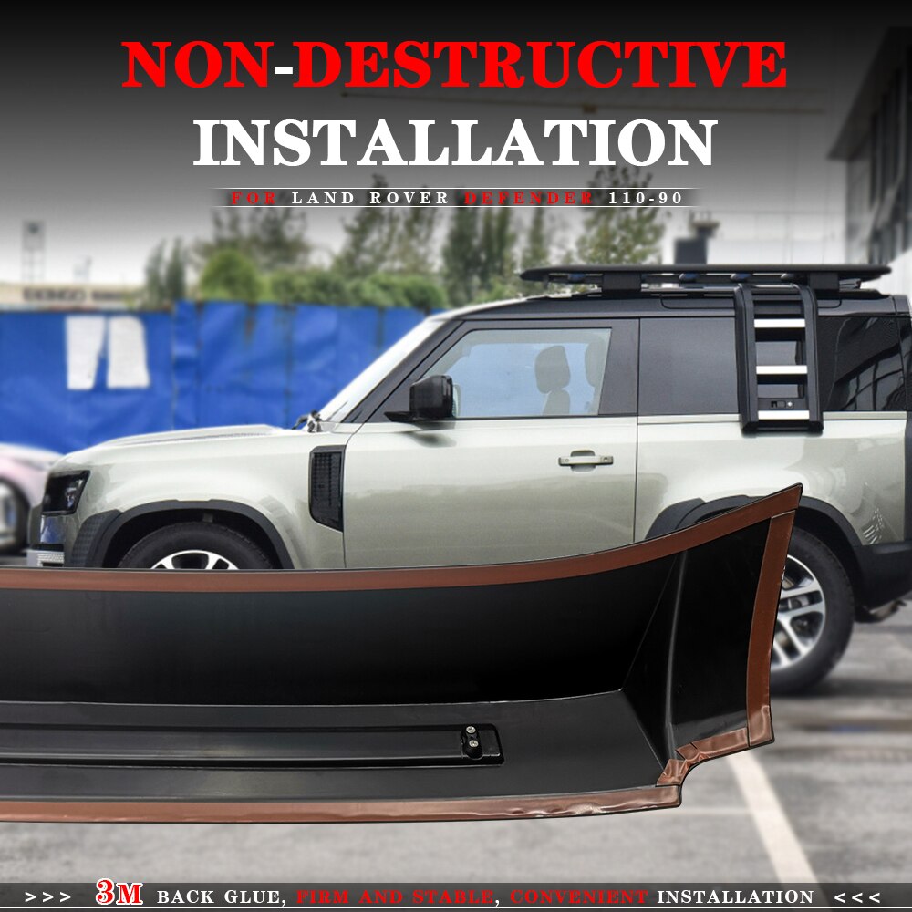 LED Hood Bonnet Deflector Protector for Land Rover Defender L663 (2020 ...