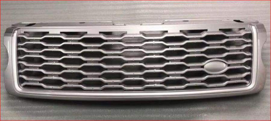 Range Rover 2018 Style Grill For 2013 2014 2015 2016 2017 Silver Car