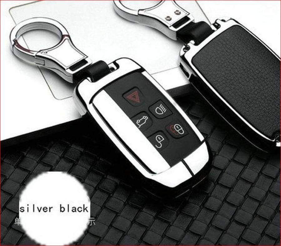 Range Rover Alloy Leather Key Case Cover Car