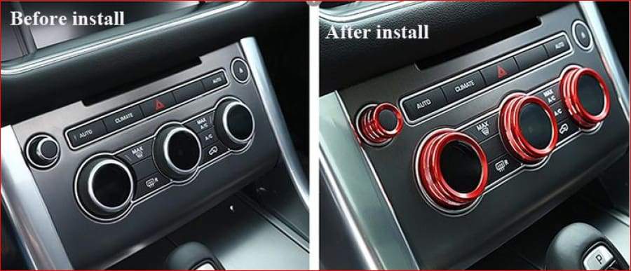 Range Rover Climate Control And Audio Circle Trim Upgrade Car