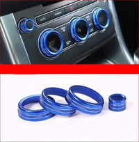 Thumbnail for Range Rover Climate Control And Audio Circle Trim Upgrade Blue Car