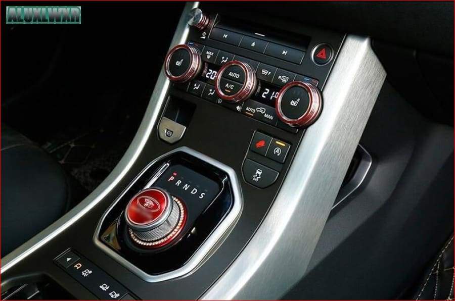 Range Rover Evoque Volume Control Rotary Knobs Cover Car