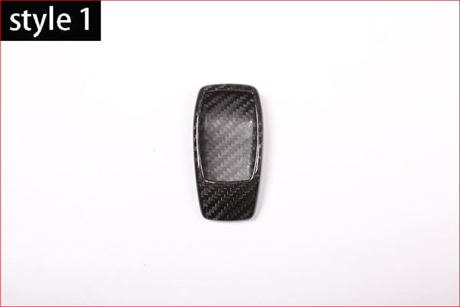 Real Carbon Fiber Car Key Shell Cover Trim For Mercedes Benz W222 S Class E W213 C-Class W205 Glc