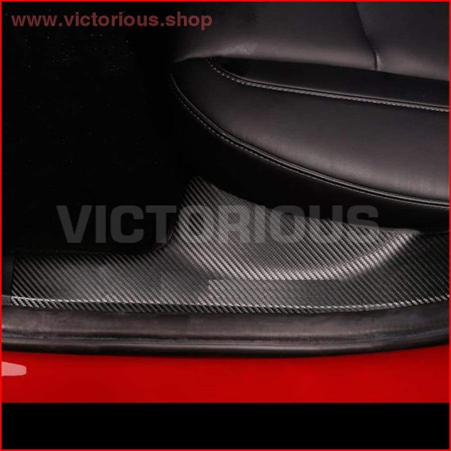 Scuff Plate For Tesla Model 3 Door Sill Protective Interior Sticker Car