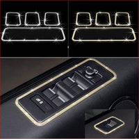 Thumbnail for 4Pcs Silver/gold Car Door Window Swith Frame Trim For Range Rover Vogue + Sport Car