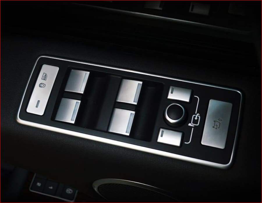 Silver Window Button Left Upgrade Range Rover Vogue + Sport 2014-2017 Car