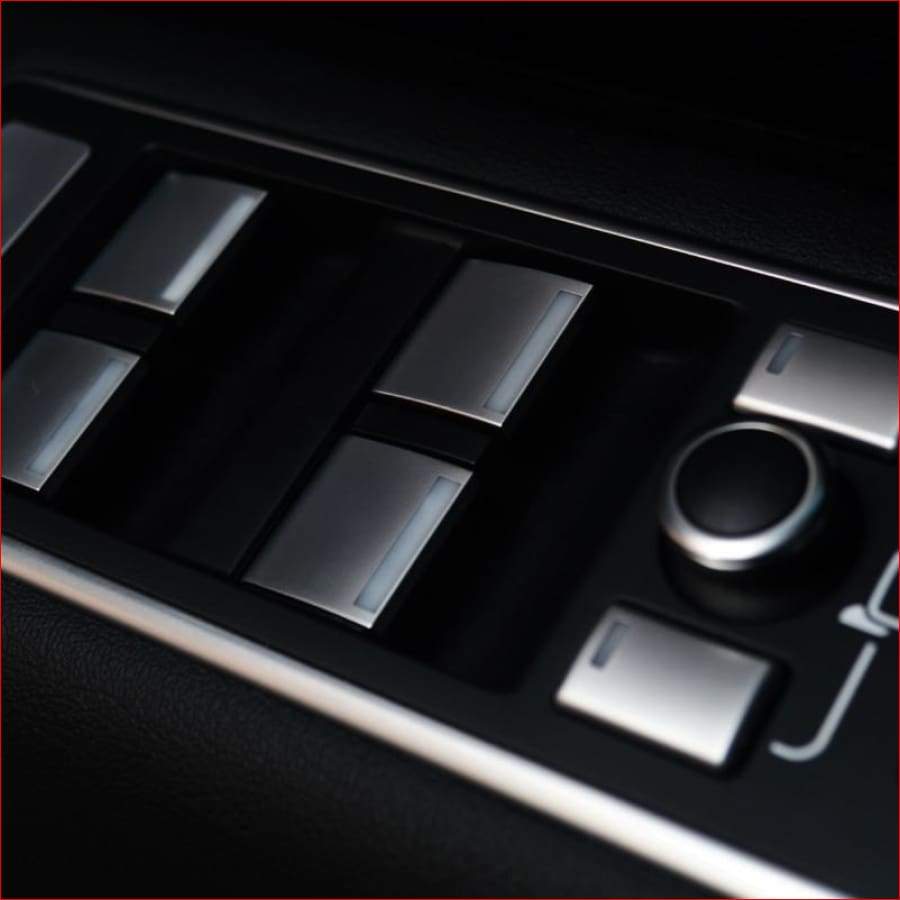 Silver Window Button Left Upgrade Range Rover Vogue + Sport 2014-2017 Car