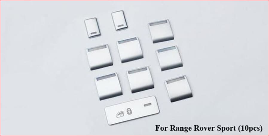 Silver Window Button Left Upgrade Range Rover Vogue + Sport 2014-2017 For Rr 14-17 Car