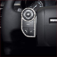 Thumbnail for Silver/gold Steering Wheel Button Trim - Range Rover Vogue + Sport 2014-2017 Car