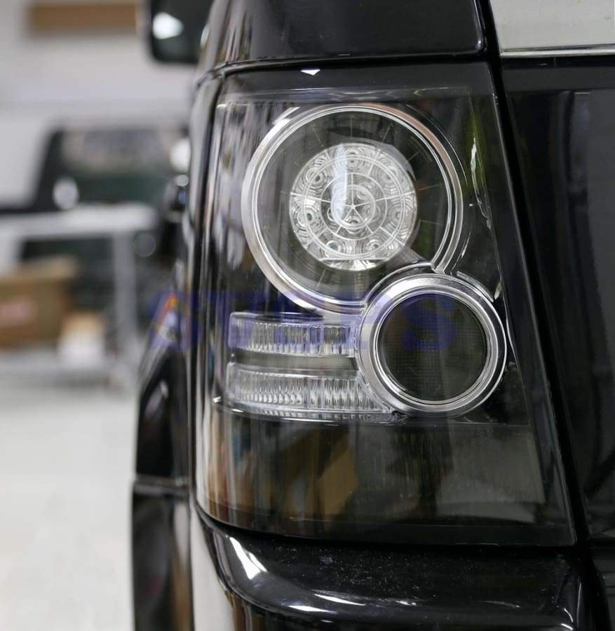 Range Rover Rear Round Lamp Victorious Automotive Smoked look Rear Lamps for Range Rover