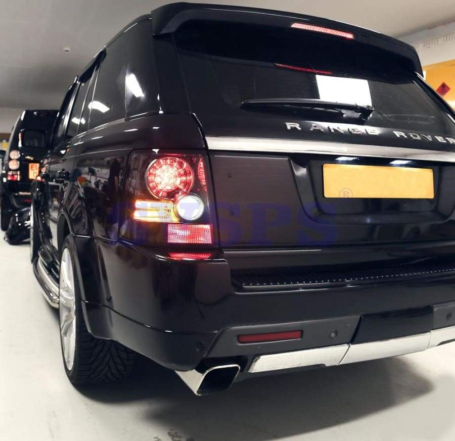 Range Rover Rear Round Lamp Victorious Automotive Smoked look Rear Lamps for Range Rover