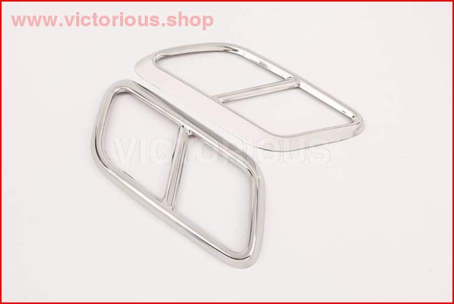 Voor RR Velar 2017 2018 2019 304 Rvs Chrome Auto Uitlaat Pijp Cover Voor RR Velar 2017 2018 2019 304 Rvs Chrome Auto Uitlaat Pijp Cover