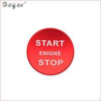 Thumbnail for Start Stop Engine Push Button Cover For Range Rover /discovery/ Red Car