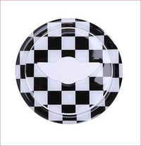 Thumbnail for Steering Wheel Center 3D Sticker For Mini Cooper Checker Car