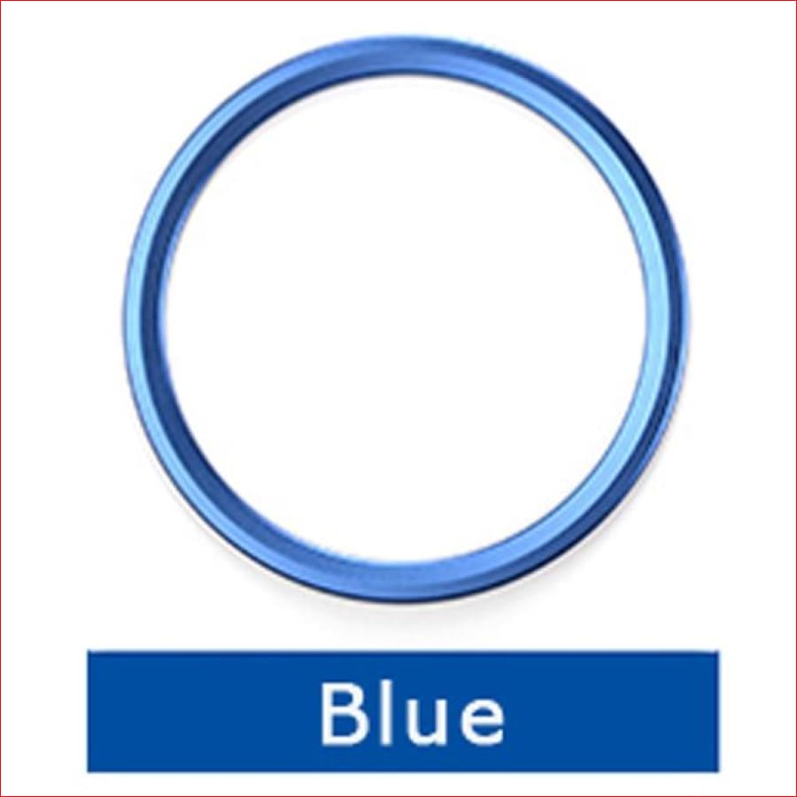 Steering Wheel Ring Decals Car Styling Modification For Jaguar Xf Xe F-Pace F-Type Blue Car