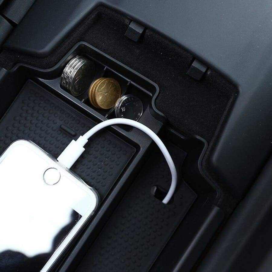 For Bmw New 5 Series G30 G38 2017 2018 Plastic Car Center Console Storage Box Phone Tray Accessories