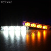 Thumbnail for 2X4 Led Automobiles 12V Strobe Warning Police Light Car Truck Flashing Firemen Ambulance Emergency