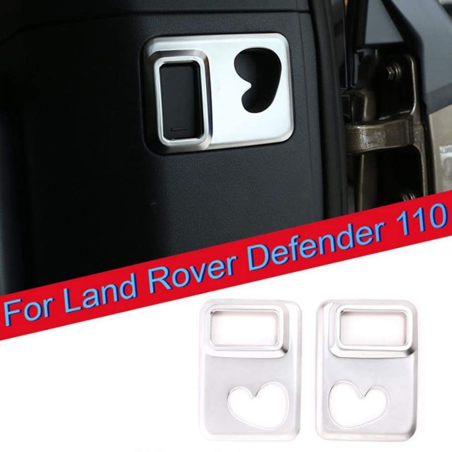 Styling Abs Chrome Rear Trunk Hook Up Decorative Frame For Defender 90 Land Rover 110 2020 Car