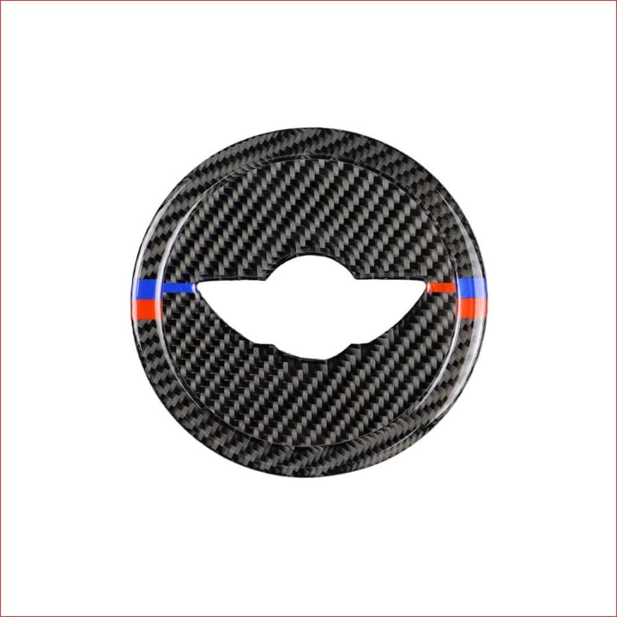 Carbon Lenkrad Ring Aufkleber Cover Trim passt für Mini Cooper R55 R56 R60  R61