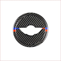 Thumbnail for Tefanball Carbon Fiber Car Steering Wheel Stickers Cover Trim For Mini Cooper R55 R56 Countryman R60