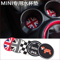 Thumbnail for Union Jack Silica Gel Anti-Slip Coaster For Mini Cooper Car