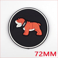 Thumbnail for Union Jack Silica Gel Anti-Slip Coaster For Mini Cooper Dog 72Mm Car