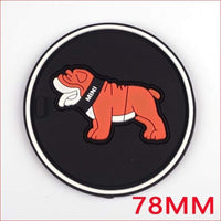 Thumbnail for Union Jack Silica Gel Anti-Slip Coaster For Mini Cooper Dog 78Mm Car