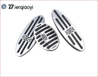 Thumbnail for Union Jack Style Foot Pedals For Bmw Mini Grey Car