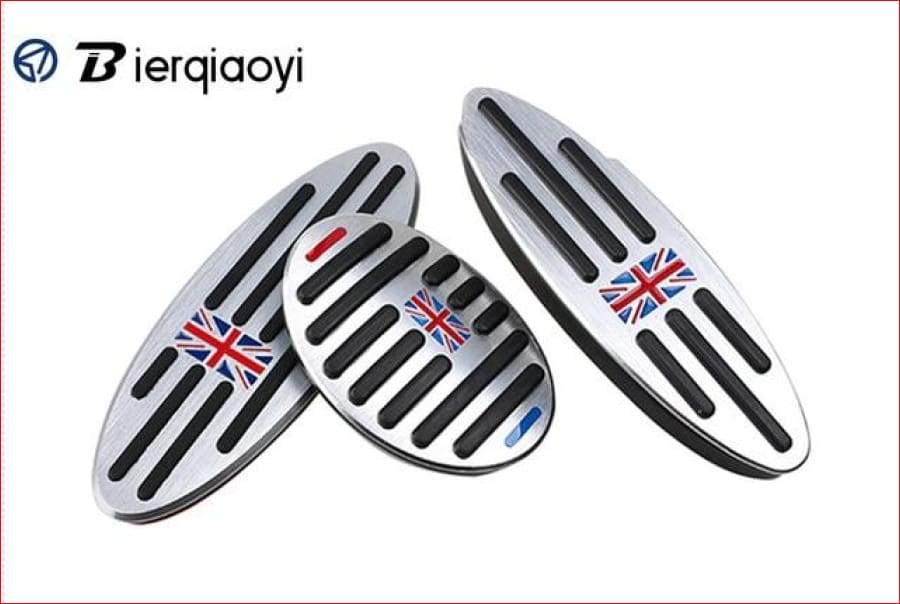 Union Jack Style Foot Pedals For Bmw Mini Red Car