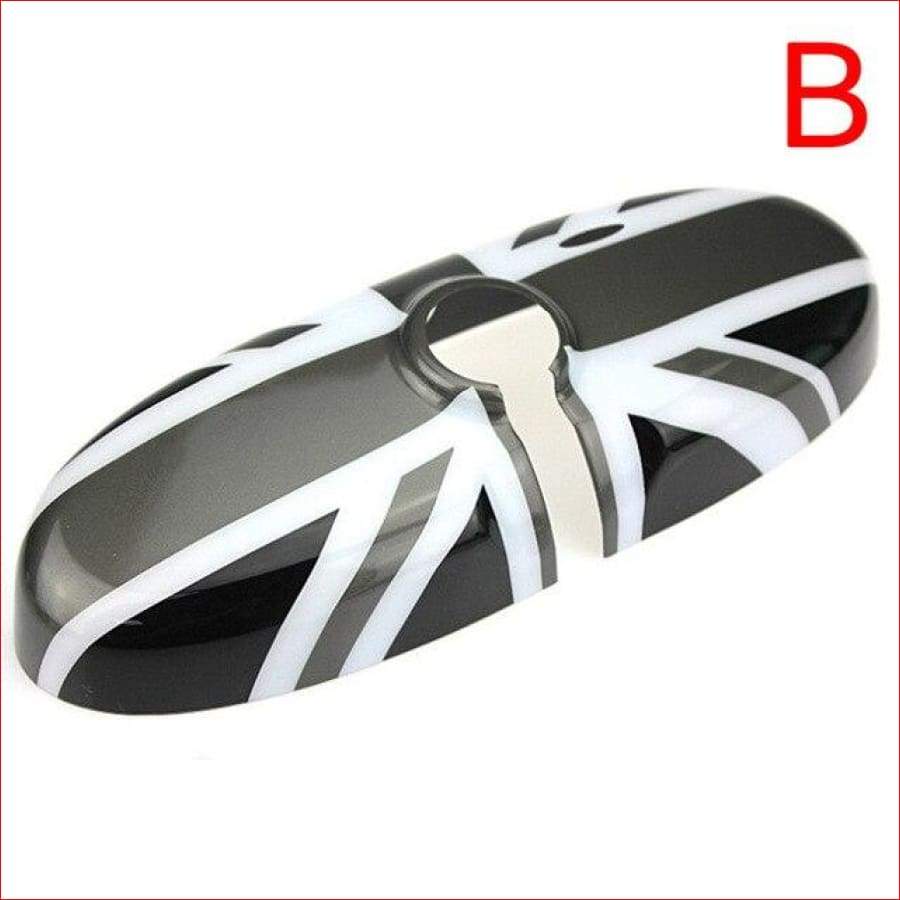 Union Jack Style Rearview Mirror Cover For Mini Cooper B Car