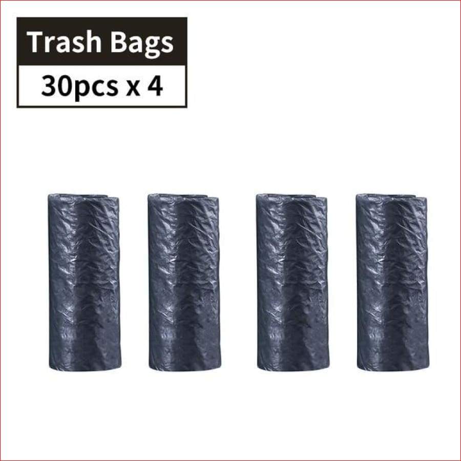 Baseus Car Trash Bin Alloy Garbage Can For Dustbin Waste Rubbish Basket Organizer Storage Holder Bag