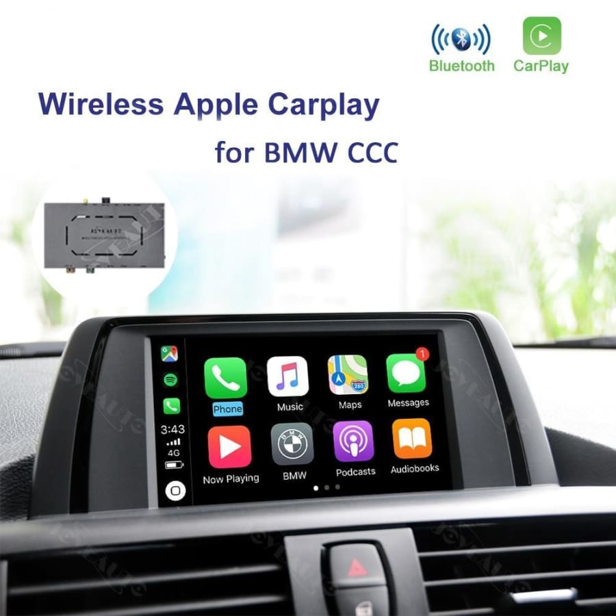 Wireless Apple Carplay For Bmw Ccc Adaptor Box Car