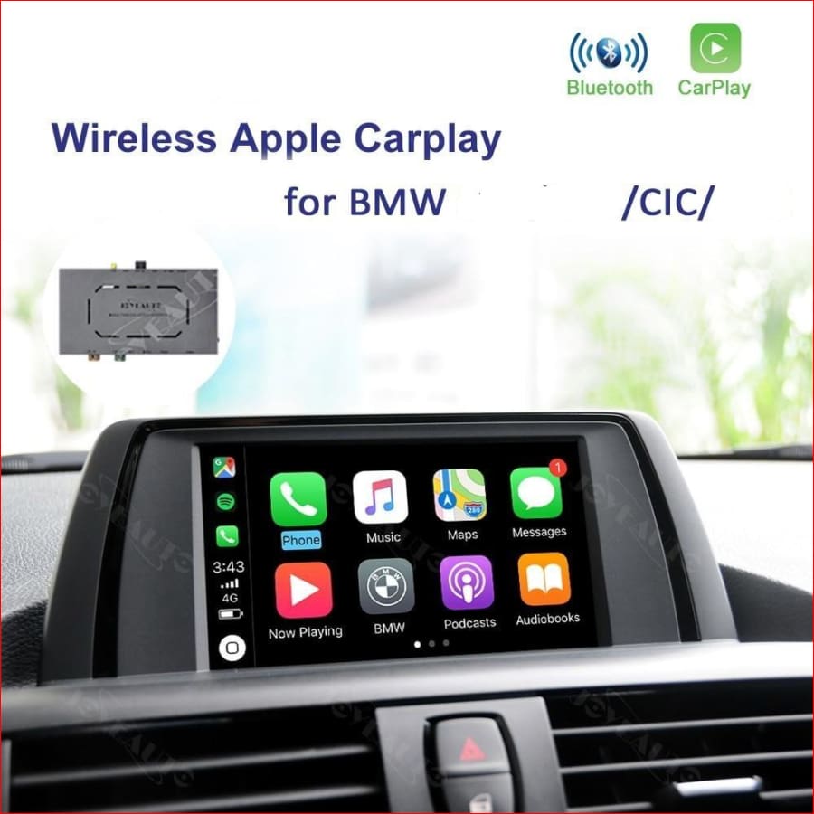 Wireless Apple Carplay For Bmw Cic Adaptor Box Car