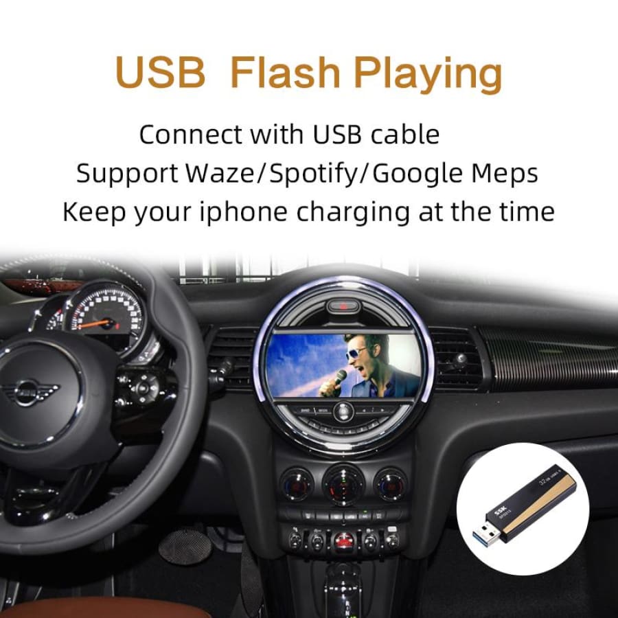 Victorious Wireless Apple Carplay/android Auto For Bmw Mini Evo 6.5Inch/8.8Inch 2017-2019 Car