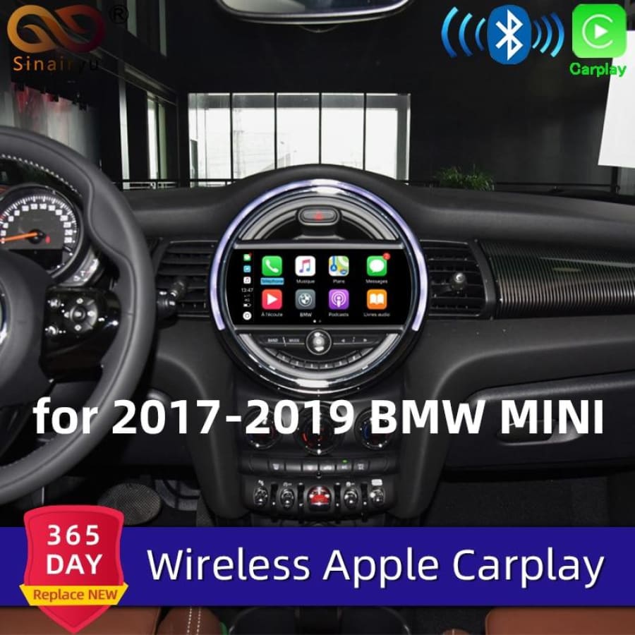 Victorious Wireless Apple Carplay/android Auto For Bmw Mini Evo 6.5Inch/8.8Inch 2017-2019 Car
