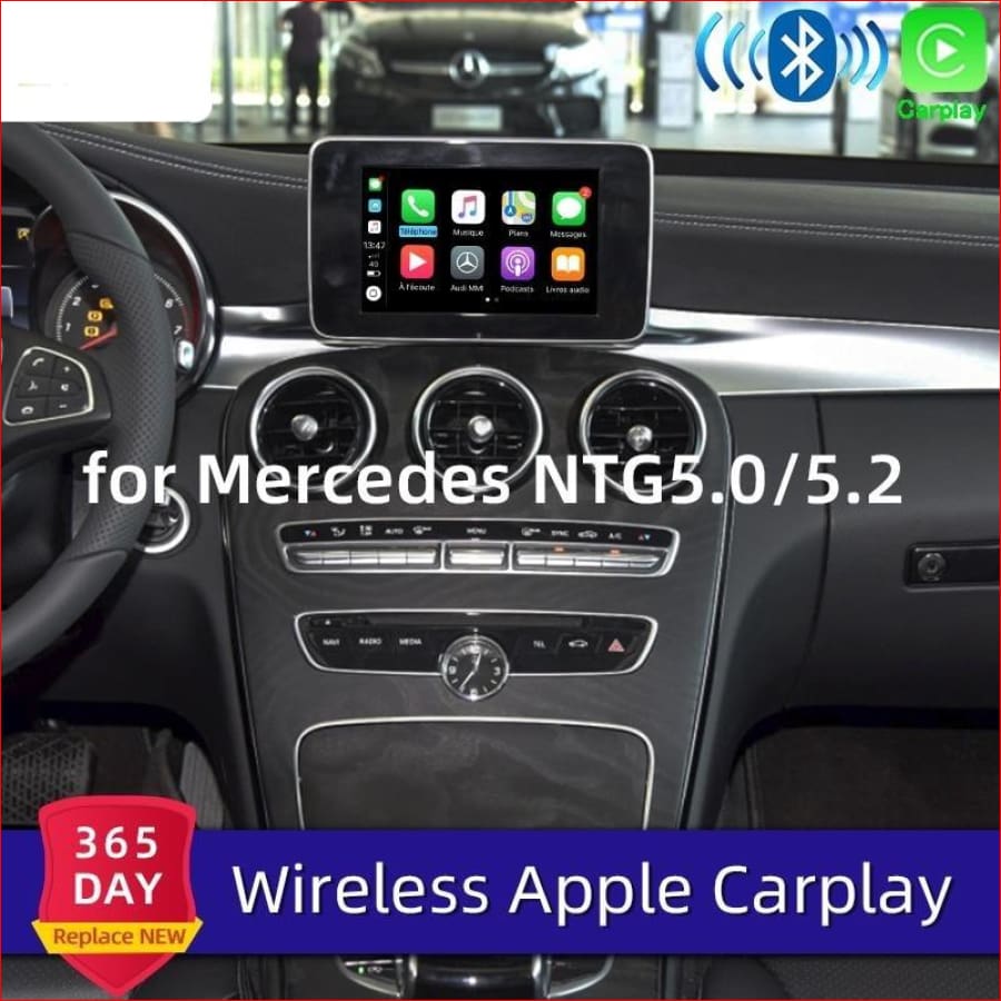 Victorious Wireless Apple Carplay/android Auto For Mercedes A B C E G Cla Gla Glc S Class 2015-2019