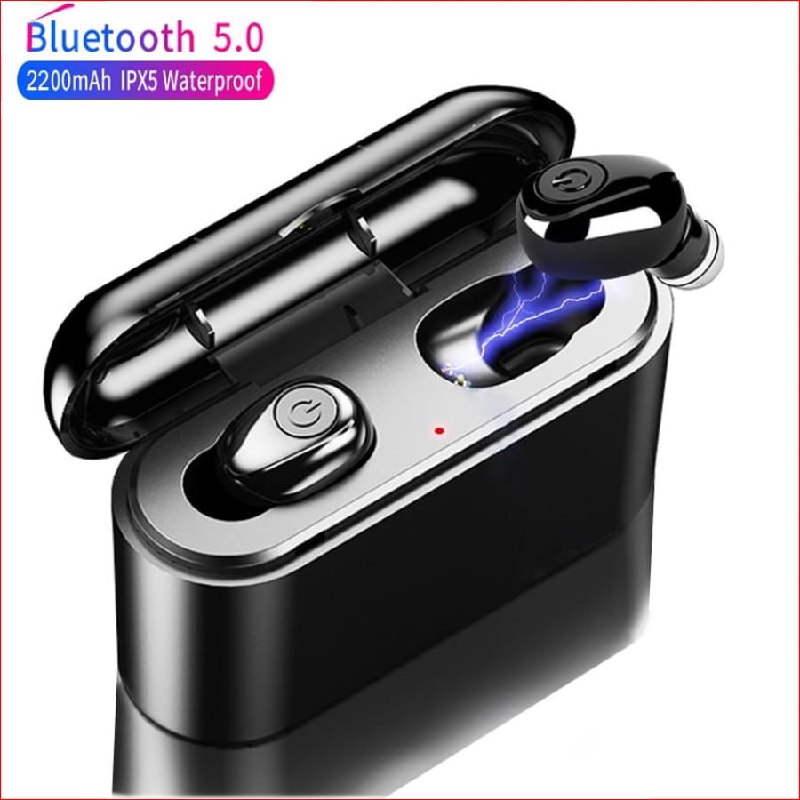 X8 Tws True Wireless Earbuds 5D Stereo Bluetooth Earphones Mini Waterproof Headfrees With 2200Mah
